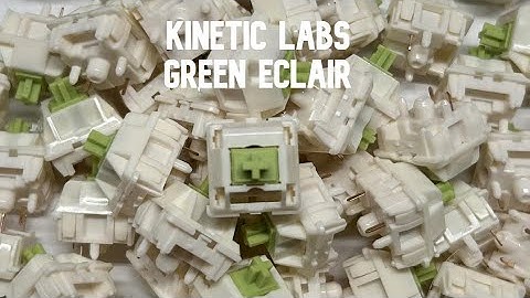 These Switches Are Named After A Dessert? | Kinetic Labs Green Eclair Switch Review (Affiliate)