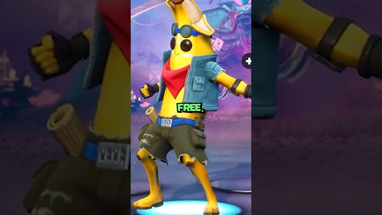 How to get the Adventure Peely skin in Fortnite for FREE! 