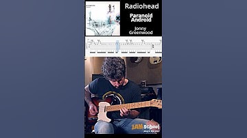 Thumbnail of Radiohead Paranoid Android Guitar Solo with TAB