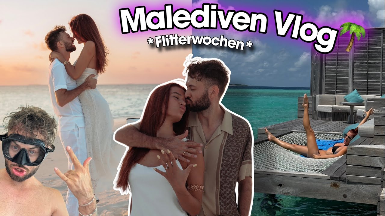 WIR sind auf den MALEDIVEN 😍 *Flitterwochen Edition* | stineundmarc