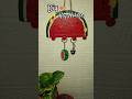 Cute Watermelon Key Holder Craft 🍉✨ | DIY Room Decor | Easy Wall Hanging#trending #shorts #diy #art