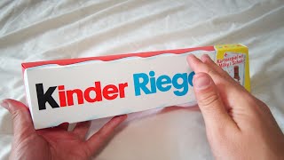 Limited Edition Kinder Riegel by German Candy Taster 57,863 views 2 years ago 1 minute, 24 seconds