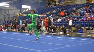 2018 22Nd Wushu Collegiates - Chi Tun Lam - Adv Straightsword - 8.42