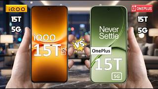 iQOO 15T Vs OnePlus 15T - Full Comparison 🔥 Techvs