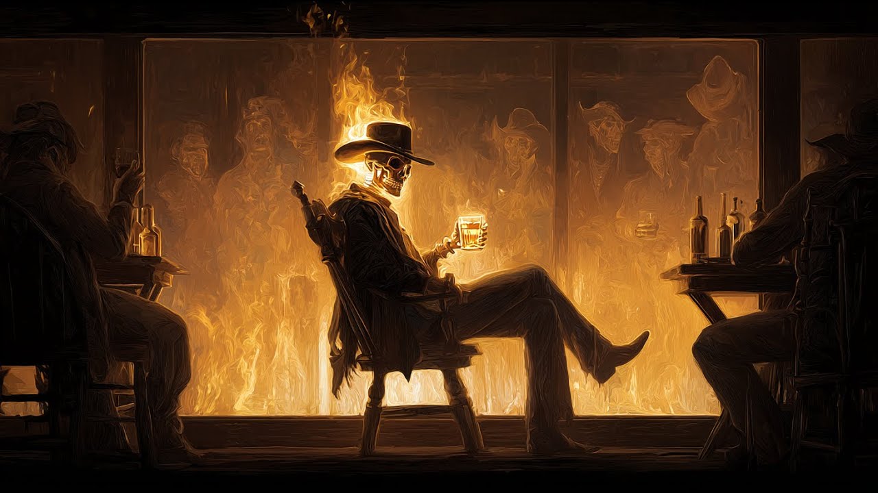 Whiskey, Dust & Skull Riders | Dark Country Rock Meets Outlaw Blues Playlist