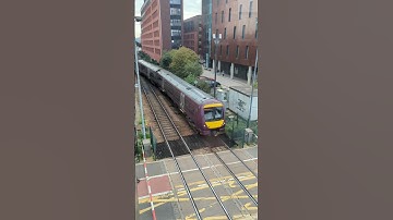EMR Class 170 (170534) passing Brayford Crossing