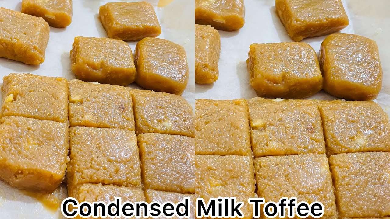 Condensed Milk Toffee Recipe in just 15 minutes Srilankan Milk Toffee
