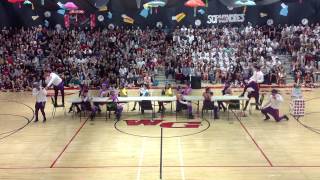 'Alice In Wonderland' Homecoming Assembly