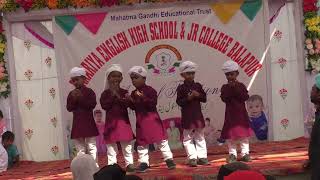 Beautiful Action On Islamic Song Aao Mere Nabi Ki Shan Suno Annual Function 2024