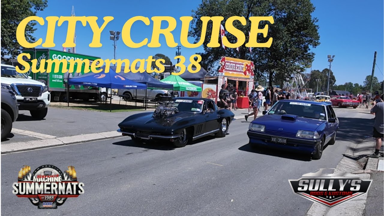Summernats 38 City Cruise, Street Machines Take Over Canberra