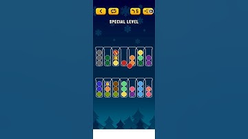 Ball sort special level after 3295