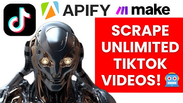 NEW: AI TikTok Video Scraper - Scrape Unlimited TikTok Videos 🤖🕷 Apify & Make.com