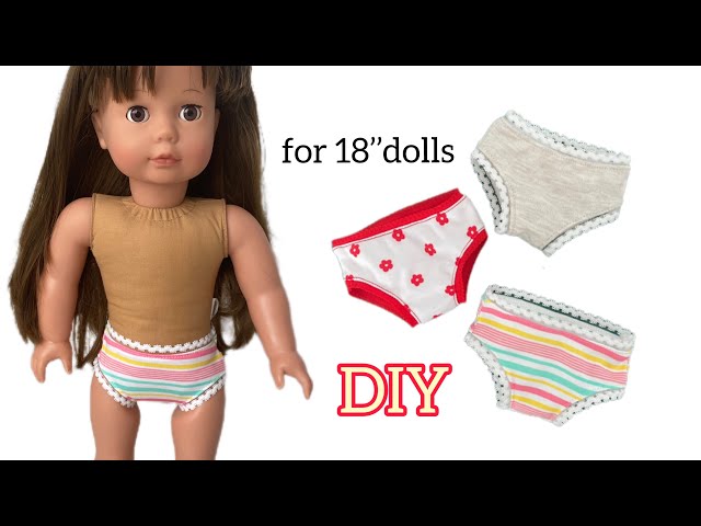 Underpants PDF Pattern for 18 Dolls american Girl, Our Generation, Götz  Instant DOWNLOAD 