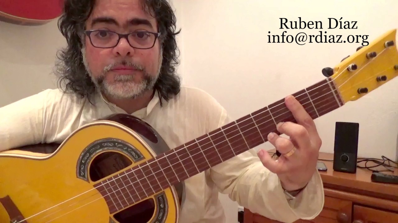 Learn Super-Handy Flamenco Chords 9 (Rondeña tuning /F#m) Paco de Lucia´s style / Ruben Diaz