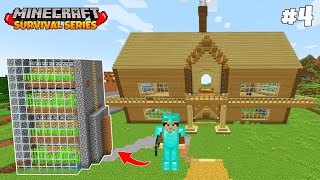 I Build Sugarcane Farm in Minecraft Survival Series Ep 4 Hindi