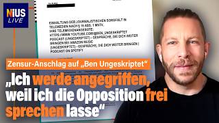 KI-Überwachung der Behörden: Auch bei „Ben Ungeskriptet“? | Ben Berndt bei NIUS Live