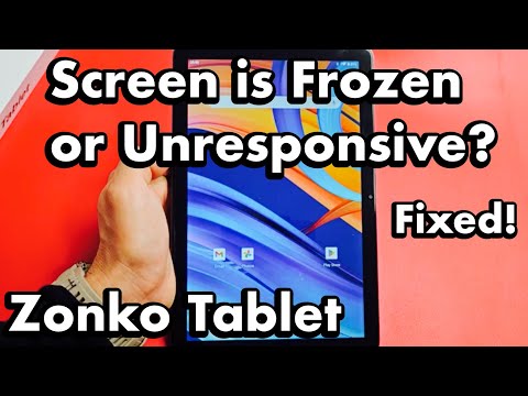 Zonko Tablet 2023: Screen is Frozen or Unresponsive (can't restart)? FIXED!