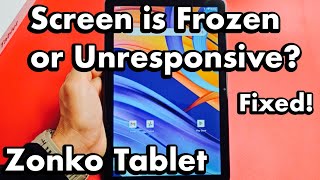 Zonko Tablet 2023: Screen is Frozen or Unresponsive (can't restart)? FIXED! screenshot 4