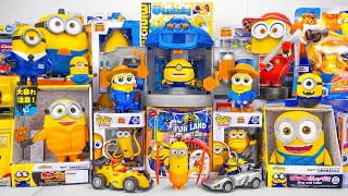 DESPICABLE ME 4 toy collection unboxing 🍌Mega Minions Transformation Chamber 💛 Mega Minion Dave