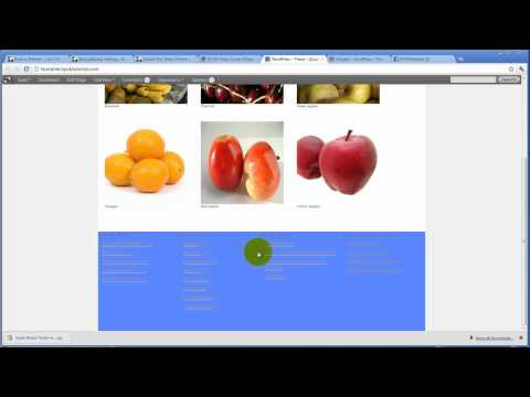 How to Customize the Appearance of the Footer Widgets in Thesis