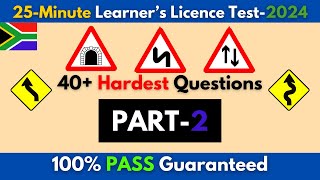 25 Minutes of NEW Learner's License Test Questions  Can You Pass? 2024. (Real Test)