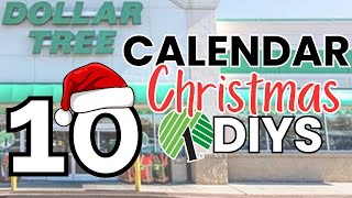 I’m Obsessed With Dollar Tree CALENDARS! Christmas DIY Hacks | Christmas in July