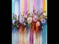 Easy Flowers Painting/Chrysanthemums/Acrylics/Einfach Malen/Blumen/Acrylmalerei/Chrysanthemen/V334