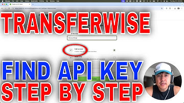 ✅  How To Find TransferWise API Key🔴