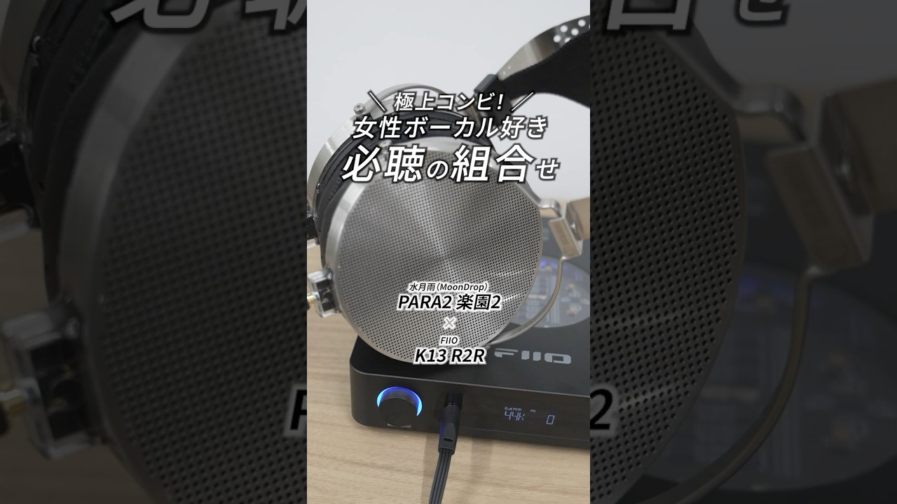 今日のセットアップレビュー】水月雨 PARA2を試聴するならこの