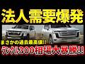 【どんでん返し】ランクル300の最新リセール、エグいです。業者オークション相場公開します。