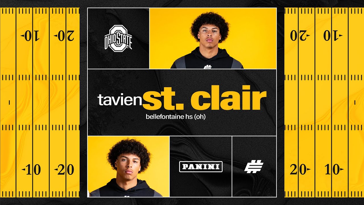 TAVIEN ST. CLAIR » OHIO STATE (Panini x Elite 11 QB Breakdown)