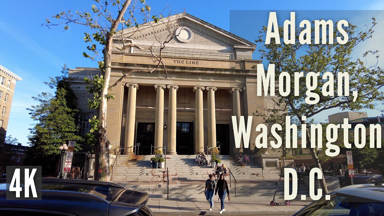 Kalorama to Adams DC Walk on the 18th Street 4K USA YouTube