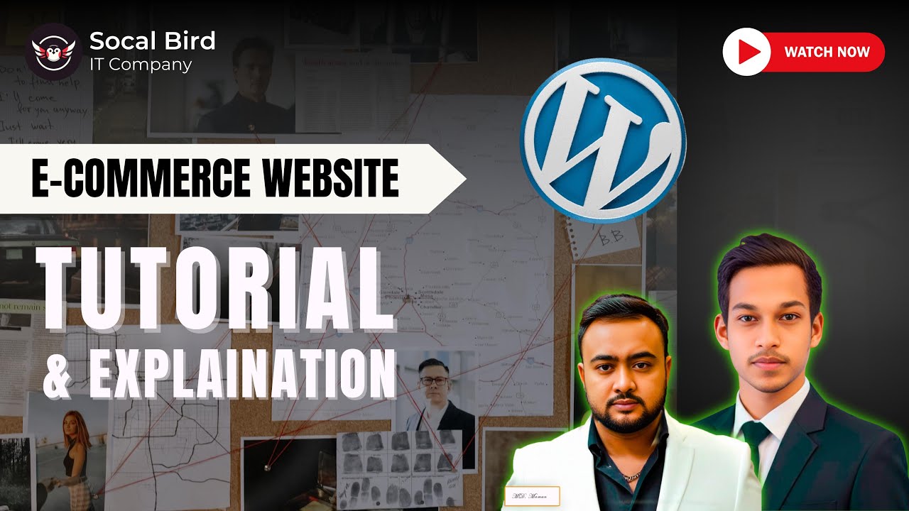 E-Commerce Website Tutorial Video | WordPress Website | Socal Bird 