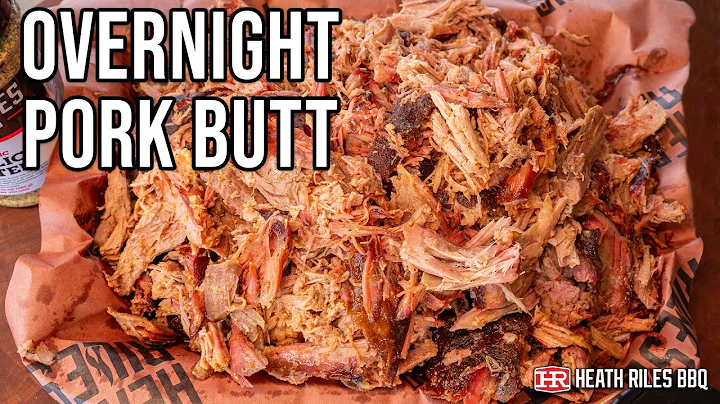 Smoking a Pork Butt Overnight Low and Slow on the Traeger Ironwood XL | Heath Riles BBQ