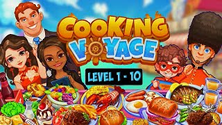 Cooking Voyage - Crazy Chef's Restaurant Dash Game Level 1 - 10 [ Gameplay Story ] HD screenshot 2