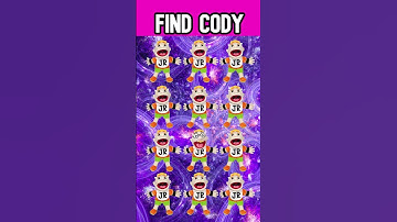 Guess The Hidden SML Cody #sml #supermariologan #jeffy