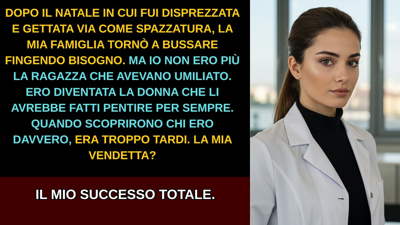 Dopo il Natale in cui fui disprezzata, la mia famiglia venne a bussare fingendo bisogno