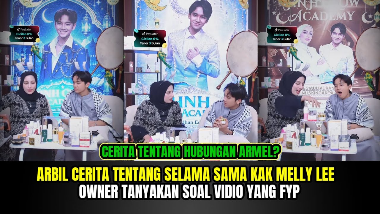 AUTO BAPER❗️ARBIL CERITA TENTANG HUBUNGAN SAMA KAK MELLY LEE⁉️