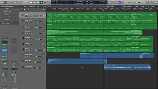 Logic Pro Plugins Only - Demo from Production Walkthrough Episode 2