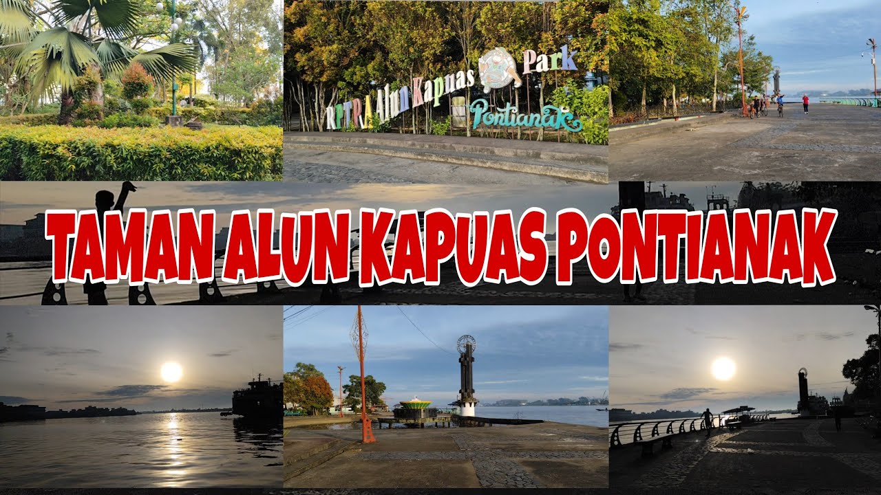 🔴 УТРЕННЯЯ АТМОСФЕРА ПАРКА КАПУАС-ПОНТИАНАК В МЕСЯЦЕ РАМАДАН