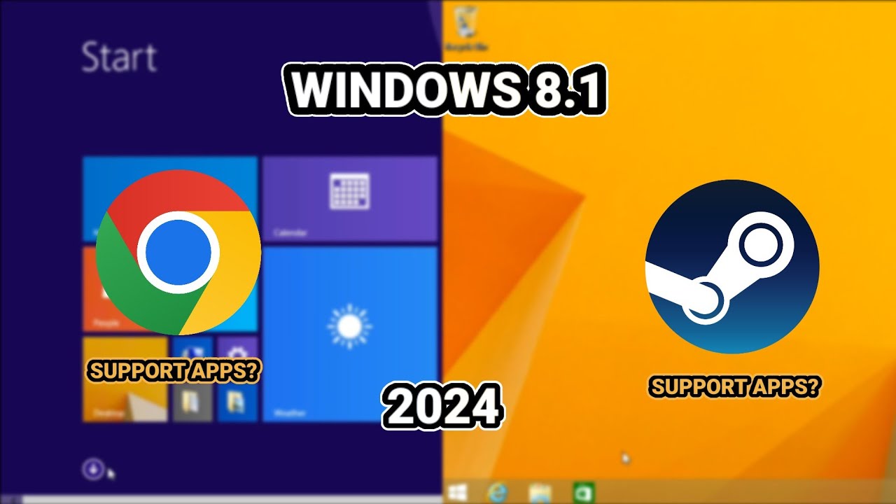 TRYING WINDOWS 8.1 ON 2024 - YouTube