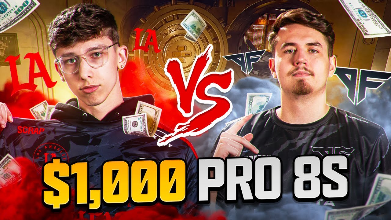 SCRAP VS DRAZAH FOR $1000 (BO6 S&D PRO 8S)