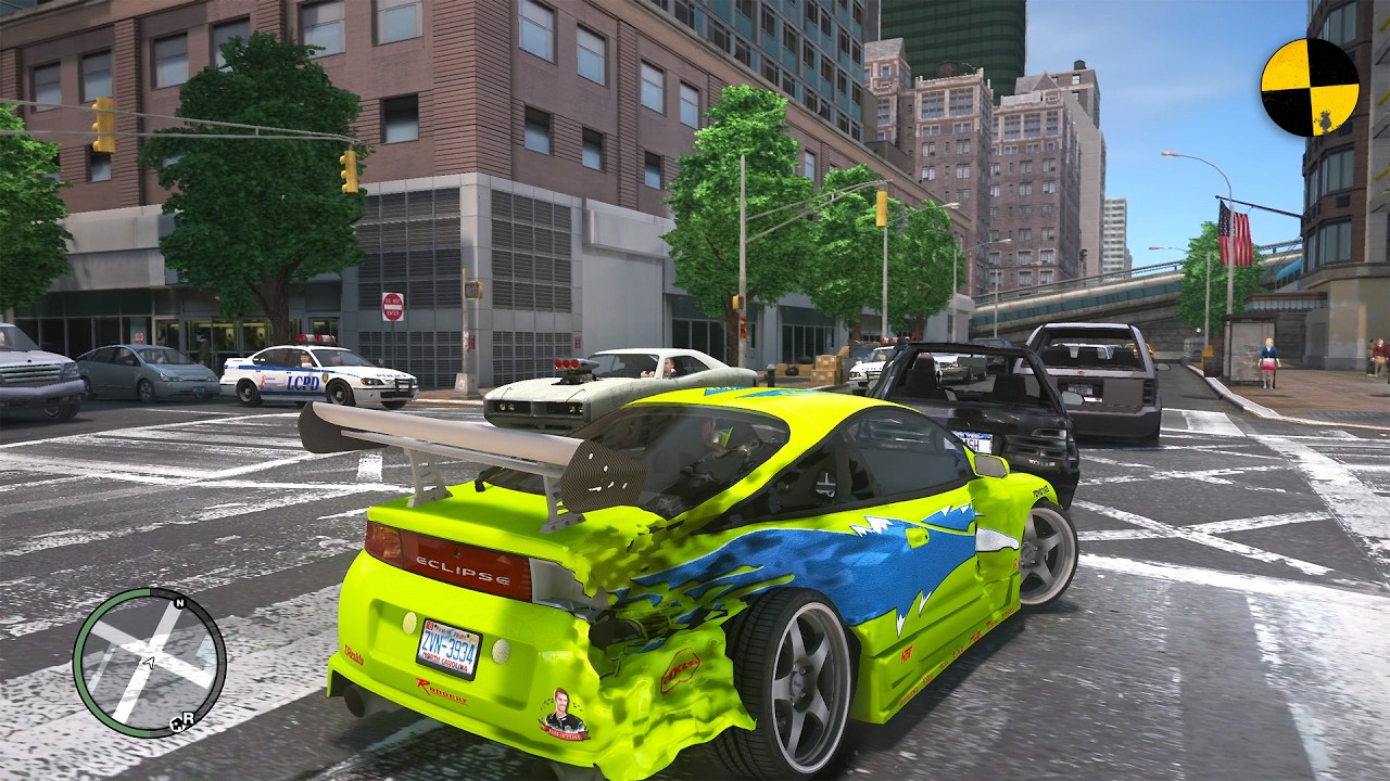 GTA 4 Crash Testing Real Car Mods Ep.114