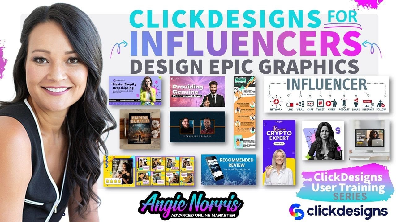 ClickDesigns for Social Media Influencers