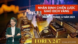 Chiến lược giao dịch Vàng 28/12 - Buy 2070-2073 TP 2095 SL 2065