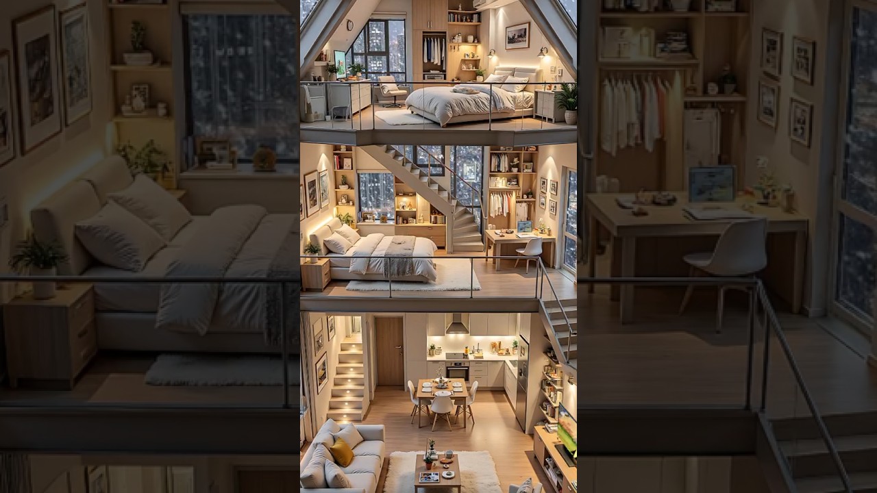 Double story bedroom