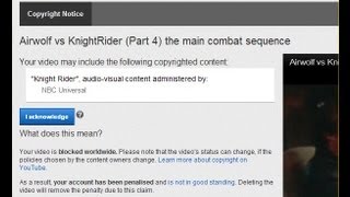 Information on Airwolf Vs Knightrider Part 4/5 (And Info On Wraiths Original YouTube Channel)