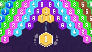 Hexa Merge: Number Puzzle Game Gameplay Android screenshot 5