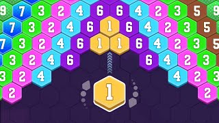 Hexa Merge: Number Puzzle Game Gameplay Android screenshot 4