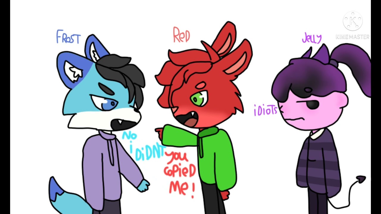 gift for red velvety. jellybean and frost fox YouTube